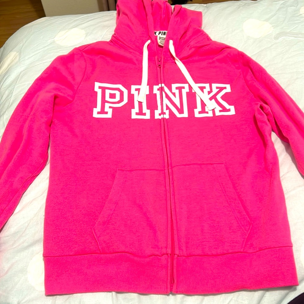 Victoria secret pink hoodie jacket